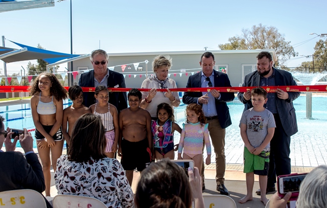 Official Pool Opening 08 September 1919